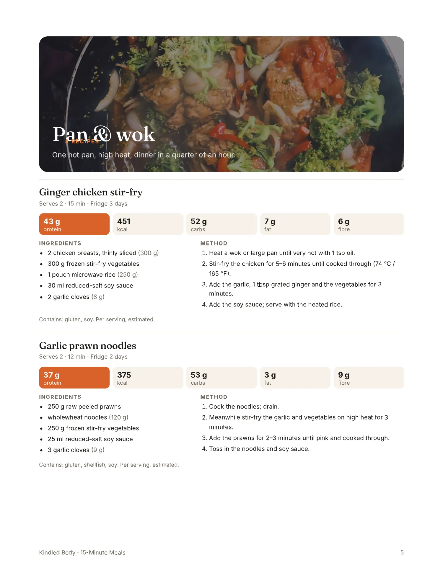 Pan & wok chapter